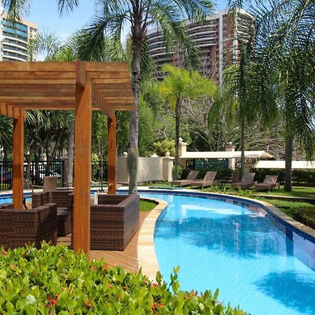 Barra Da Tijuca - 508 - De Frente Para Maravilhosa Piscina - Estacionamento Gratuito - Academia Comphania Atletica - Balsa Para Praia Gratis - Microondas - Geladeira Grande - Recepcao 24Horas - Wi-Fi - Com Pia Rio de Janeiro Eksteriør bilde