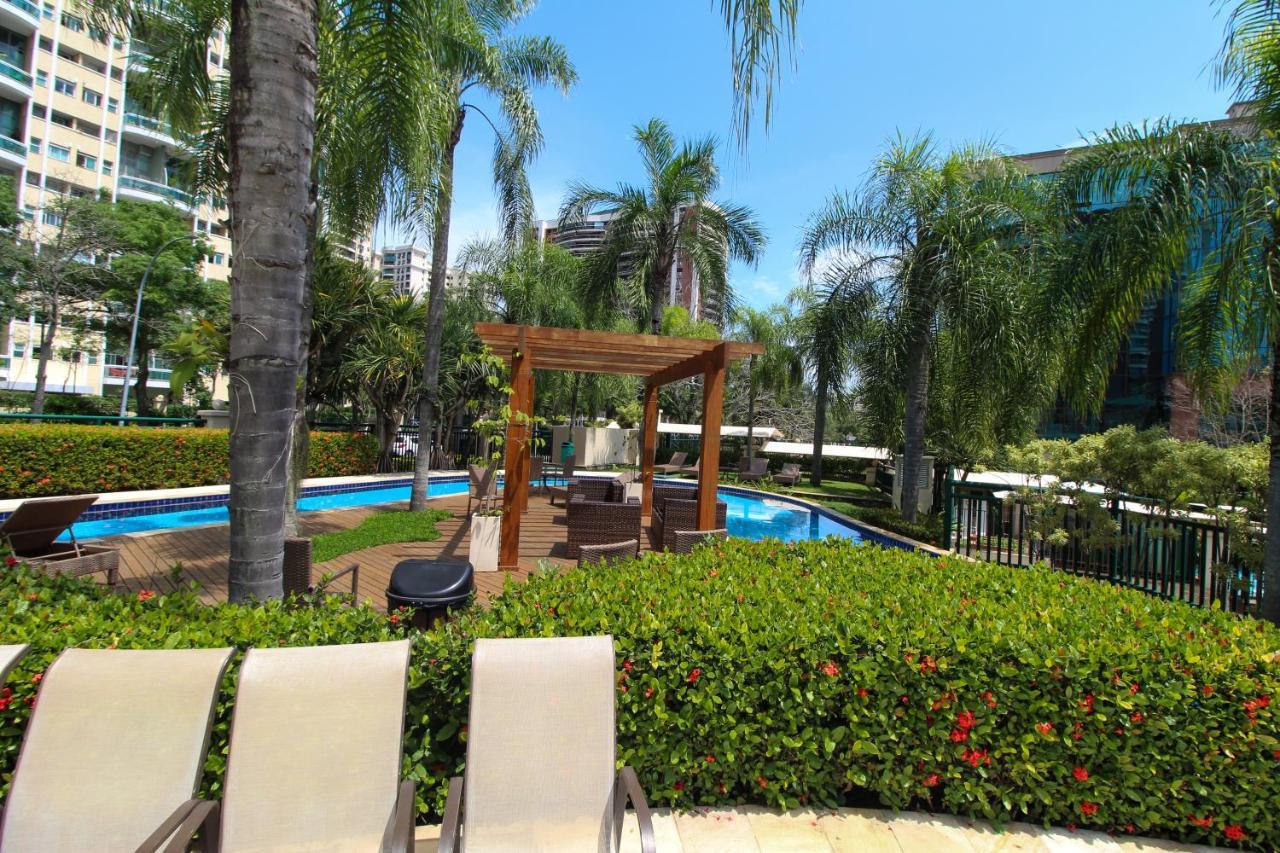 Barra Da Tijuca - 508 - De Frente Para Maravilhosa Piscina - Estacionamento Gratuito - Academia Comphania Atletica - Balsa Para Praia Gratis - Microondas - Geladeira Grande - Recepcao 24Horas - Wi-Fi - Com Pia Rio de Janeiro Eksteriør bilde