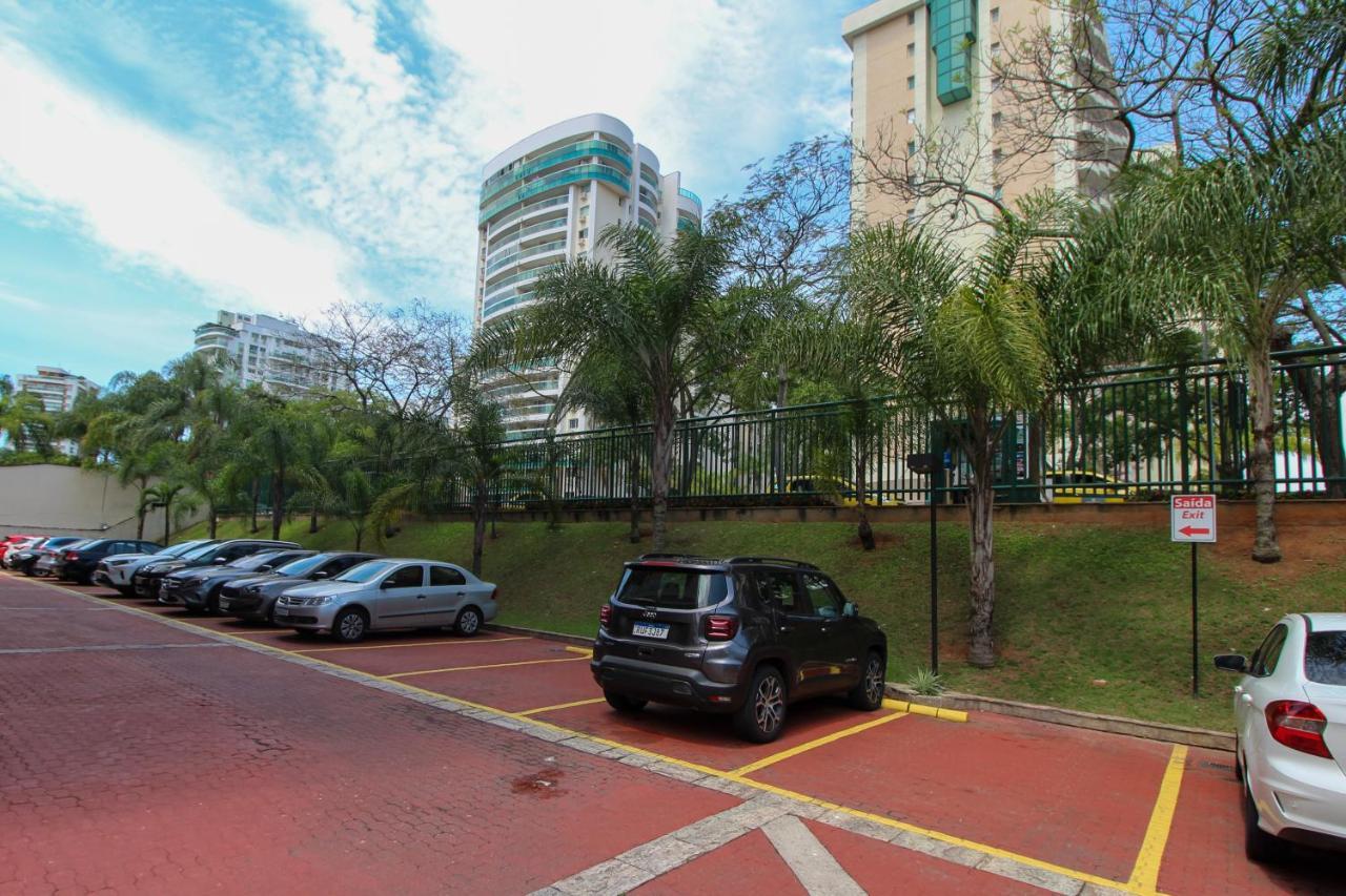 Barra Da Tijuca - 508 - De Frente Para Maravilhosa Piscina - Estacionamento Gratuito - Academia Comphania Atletica - Balsa Para Praia Gratis - Microondas - Geladeira Grande - Recepcao 24Horas - Wi-Fi - Com Pia Rio de Janeiro Eksteriør bilde