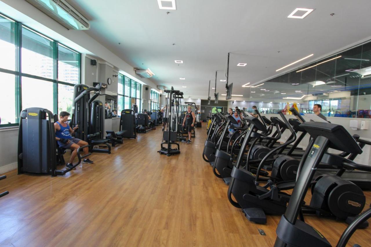 Barra Da Tijuca - 508 - De Frente Para Maravilhosa Piscina - Estacionamento Gratuito - Academia Comphania Atletica - Balsa Para Praia Gratis - Microondas - Geladeira Grande - Recepcao 24Horas - Wi-Fi - Com Pia Rio de Janeiro Eksteriør bilde