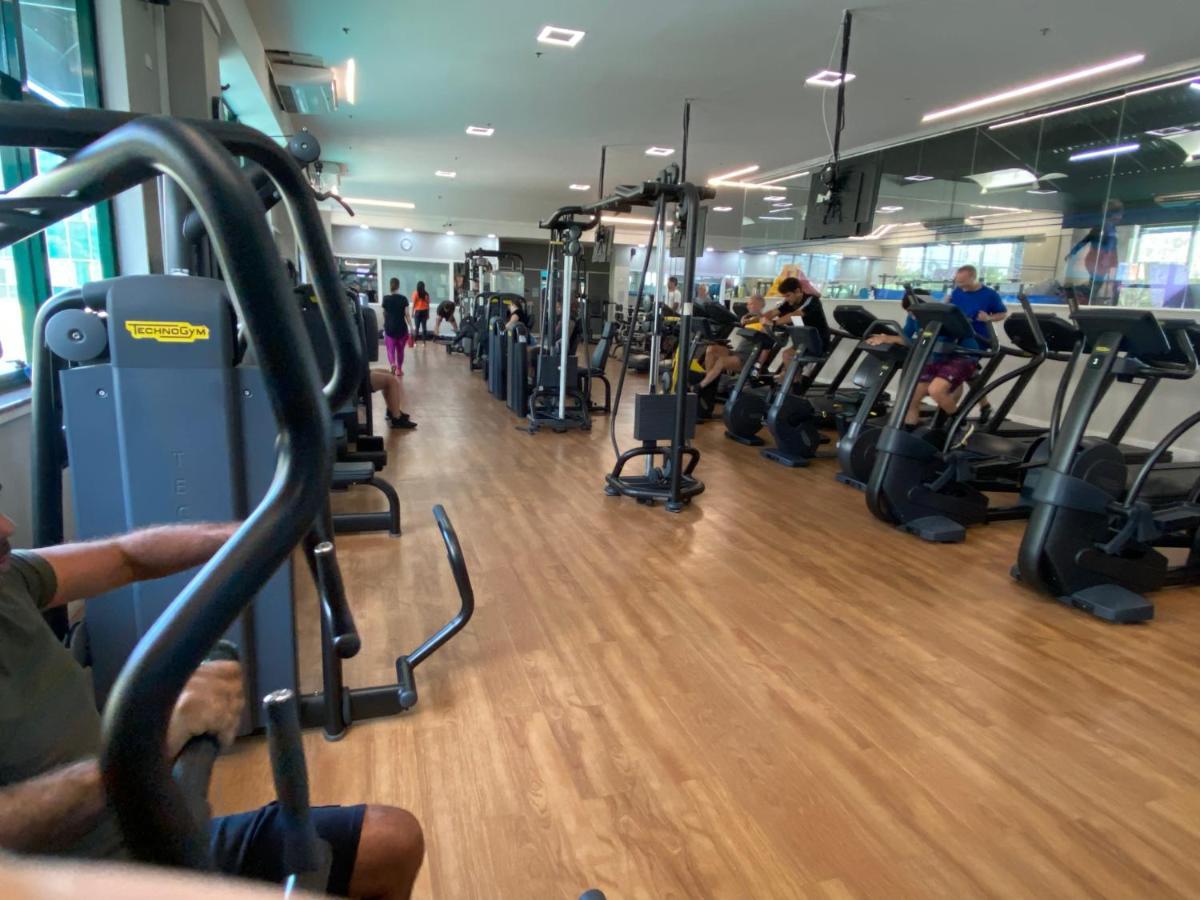 Barra Da Tijuca - 508 - De Frente Para Maravilhosa Piscina - Estacionamento Gratuito - Academia Comphania Atletica - Balsa Para Praia Gratis - Microondas - Geladeira Grande - Recepcao 24Horas - Wi-Fi - Com Pia Rio de Janeiro Eksteriør bilde