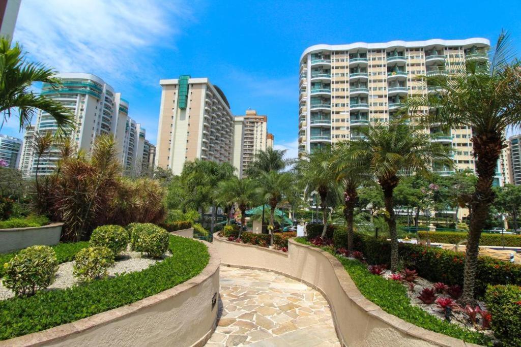 Barra Da Tijuca - 508 - De Frente Para Maravilhosa Piscina - Estacionamento Gratuito - Academia Comphania Atletica - Balsa Para Praia Gratis - Microondas - Geladeira Grande - Recepcao 24Horas - Wi-Fi - Com Pia Rio de Janeiro Eksteriør bilde