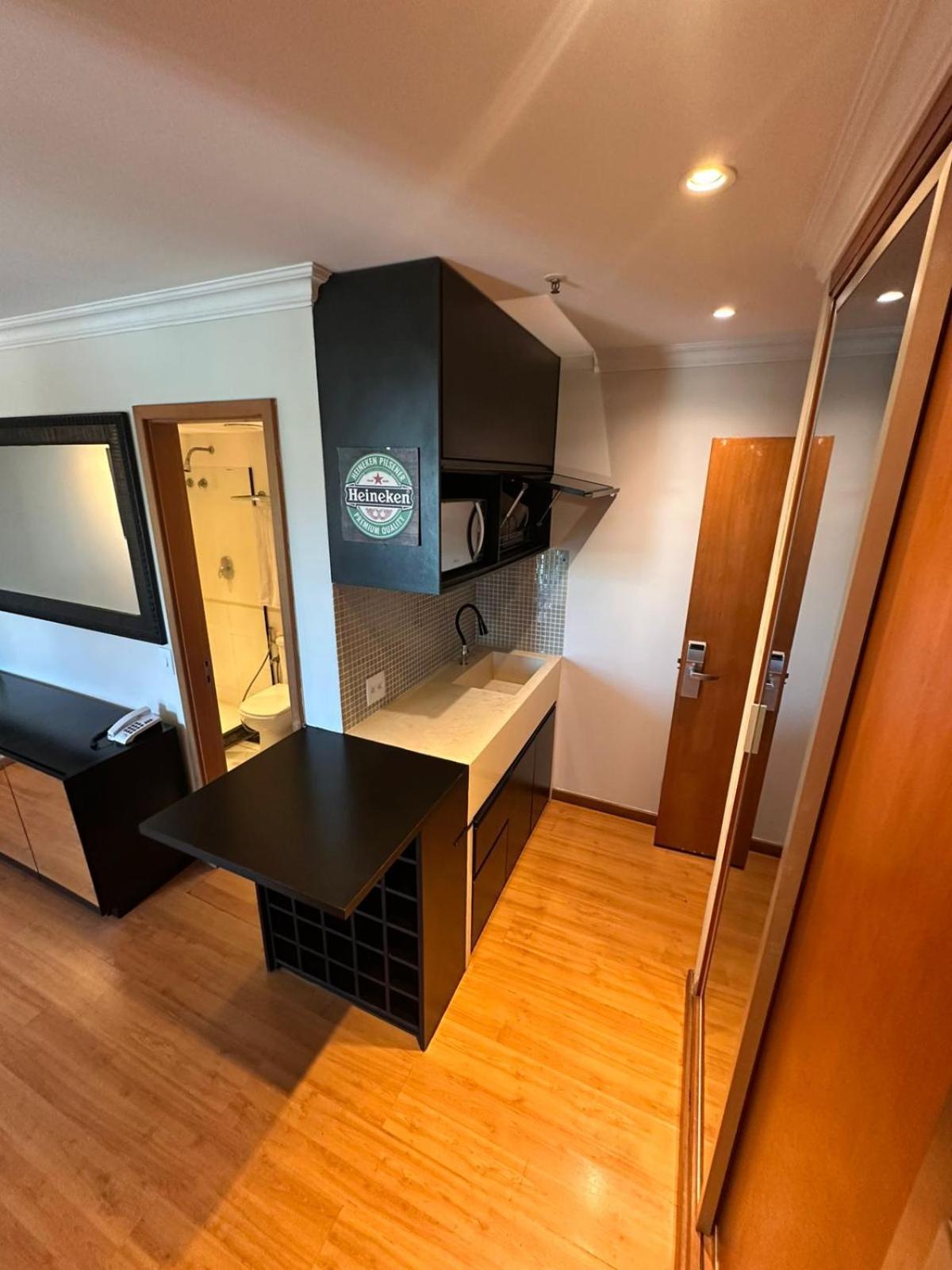 Barra Da Tijuca - 508 - De Frente Para Maravilhosa Piscina - Estacionamento Gratuito - Academia Comphania Atletica - Balsa Para Praia Gratis - Microondas - Geladeira Grande - Recepcao 24Horas - Wi-Fi - Com Pia Rio de Janeiro Eksteriør bilde